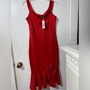 Red CRB dress